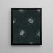 Conception for Textile 3 - Anonymous — framed artwork on a wall