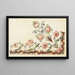Project for a printed border - Anonymous — framed artwork on a wall