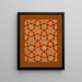 Conception d'un tissu tissé - Anonyme — framed artwork on a wall