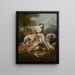 Diane and the Nymphs - Anonymous — framed artwork on a wall