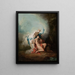 Diane and Endymion Painting - Anonymous — framed artwork on a wall