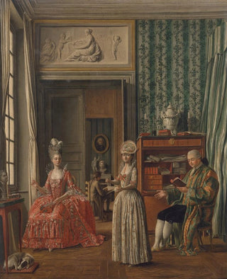 Domestic scene - Anonymous — artwork view