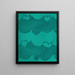 Draperie - Anonymous — framed artwork on a wall