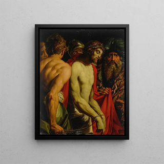 Voici l'homme - Anonyme — framed artwork on a wall
