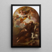 Ecstasy of Saint Francis - Anonymous — framed artwork on a wall