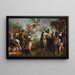 Eleazar and Rebecca - Anonymous — framed artwork on a wall