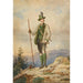 Emperor Franz Joseph I of Austria in hunting costume - Anonymous — artwork view