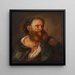 A bearded man - Anonymous — framed artwork on a wall