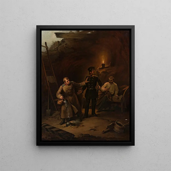 Crimean War Episode - Anonymous — framed artwork on a wall