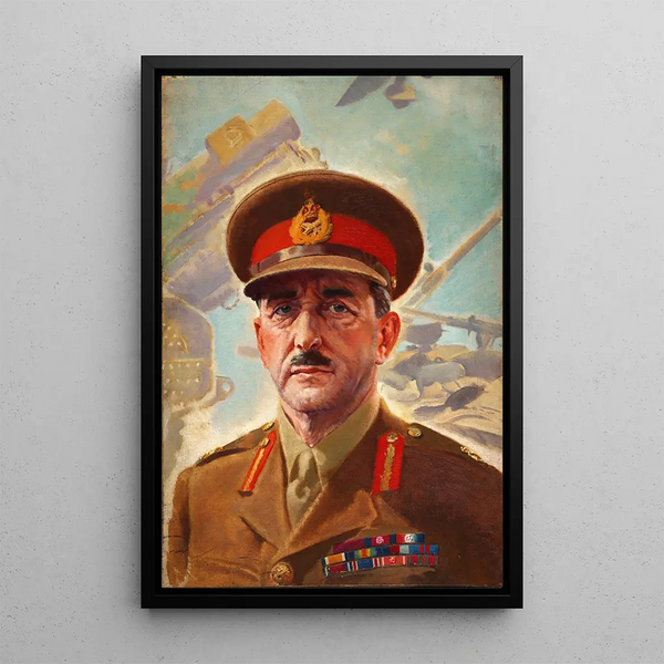 Reproduction of the painting Marshal Lord Alanbrooke - Anonymous
