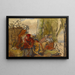 Figures in a Landscape - Anonymous — framed artwork on a wall
