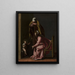 The First Steps of Jesus - Anonymous — framed artwork on a wall