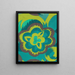 Flore - Anonymous — framed artwork on a wall