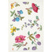 Reproduction of the painting Floral motif for printed textile Pl XIII - Anonymous