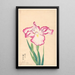 Reproduction of the painting Flower in a Wine Cup Shuchu no Hana - Anonymous