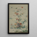 Reproduction of the painting Flowers and Chinoiseries - Anonymous