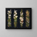 Flower Painting - Anonymous — framed artwork on a wall