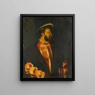 François I - Anonymous — framed artwork on a wall