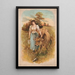 Gertrude Lill - Anonymous — framed artwork on a wall