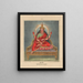 Goddess Bhuvaneshvari - Anonymous — framed artwork on a wall