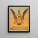 Goddess Saraswati - Anonymous — framed artwork on a wall