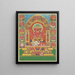 Goddess Tripurasundari - Anonymous — framed artwork on a wall