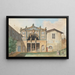 Cave in the Gardens of Boboli - Anonymous — framed artwork on a wall