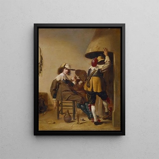 Guard Room - Anonymous — framed artwork on a wall
