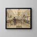 H. Prouse Painting, cooperative store in New York - Anonymous — framed artwork on a wall