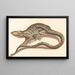 Hagedis - Anonymous — framed artwork on a wall
