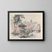 Famous View of Heian Pl03 - Anonymous — framed artwork on a wall