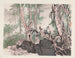 Famous landscapes of the Heian period Pl07 - Anonymous — artwork view