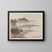 Famous View of Heian Pl08 - Anonymous — framed artwork on a wall
