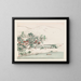 The famous sites of Heian Pl12 - Anonymous — framed artwork on a wall