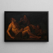 the Healing of a Blind Man, Tobit and Tobias - Anonymous — framed artwork on a wall