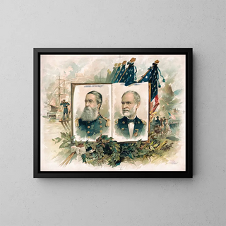 Heroes of War - Anonymous — framed artwork on a wall