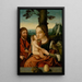 Reproduction of the painting Holy Family - Anonymous