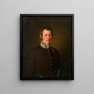 Ignaz Czapka Ritter von Winstetten Wr Bürgermeister - Anonyme — framed artwork on a wall