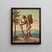 Indio Saparo - Anonymous — framed artwork on a wall