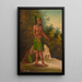 Indian Painting of Nayon - Anonymous — framed artwork on a wall