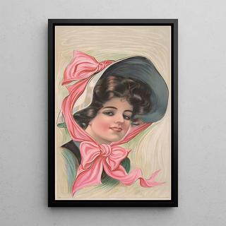 Irène - Anonymous — framed artwork on a wall