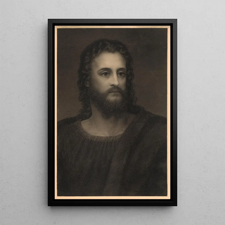 Reproduction of the painting Jesus of Nazareth - Anonymous