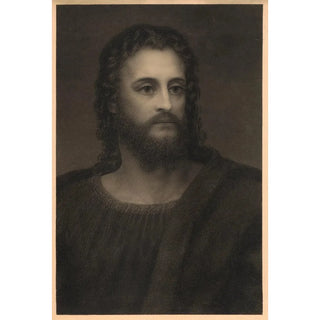 Reproduction of the painting Jesus of Nazareth - Anonymous
