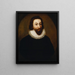 John Winthrop Painting - Anonymous — framed artwork on a wall