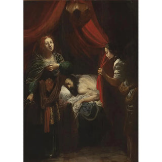 Judith dans la tente d'Holopherne - Anonyme — artwork view