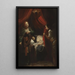 Judith dans la tente d'Holopherne - Anonyme — framed artwork on a wall