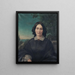 Julia Hulbert Hubbard - Anonymous — framed artwork on a wall