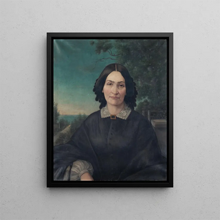 Julia Hulbert Hubbard - Anonymous — framed artwork on a wall