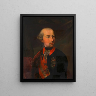 L'empereur Joseph II - Anonymous — framed artwork on a wall