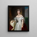 Empress Elisabeth of Austria - Anonymous — framed artwork on a wall